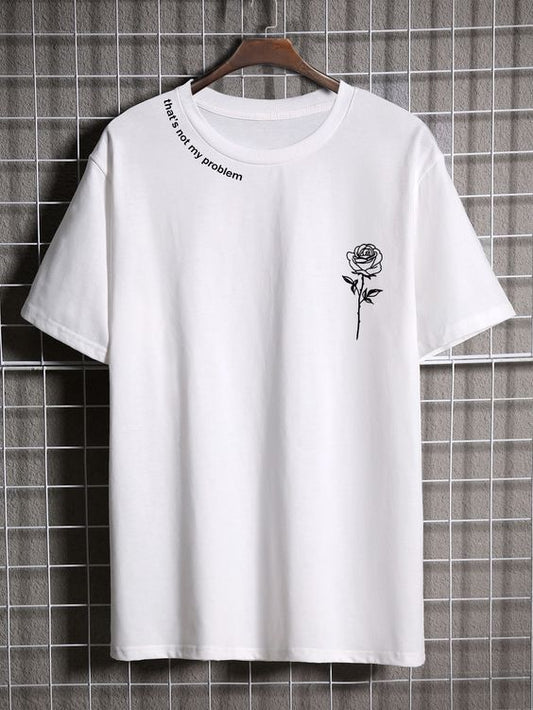 White Casual Collar Short Sleeve Fabric…